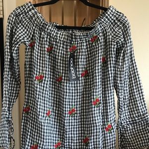 Off the shoulder dress